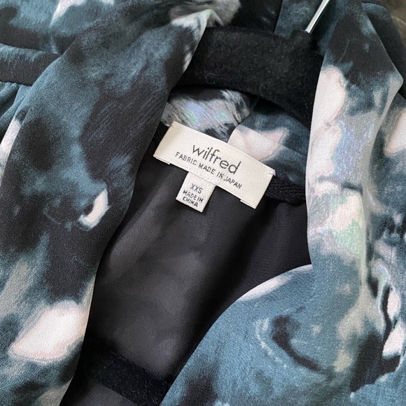 Wilfred Sabine Dress-Teal Floral - Picture 8 of 11